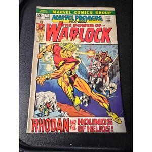Warlock Marvel Premiere #2 (Marvel Comics May 1972)